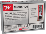 Winchester Super-X Ammunition 12 Gauge 3" Magnum 00 Buckshot 15 Pellets (5pk)