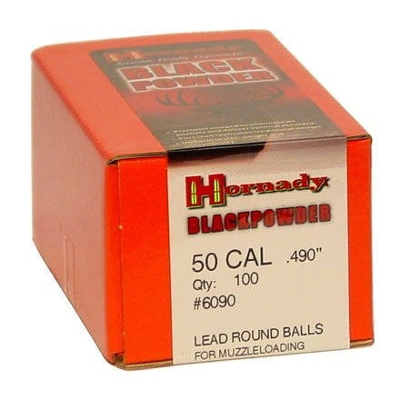 Hornady Muzzleloading Lead Round Ball .490" (100pk)