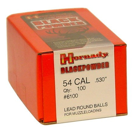 Hornady Muzzleloading Lead Round Ball .530" (100pk)