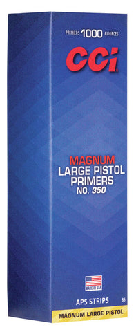 CCI APS Strip Large Pistol Magnum Primers #350 (1000pk)