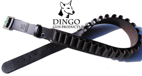 Dingo Leather Centrefire Belt 45-70/410  36"-46"(4570SCFB)
