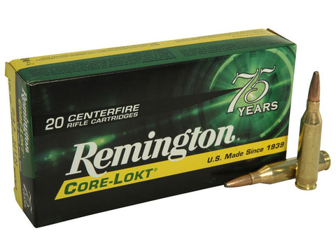 Remington Express Ammunition 243 Winchester 100 Grain Core-Lokt Pointed Soft Point (20pk)