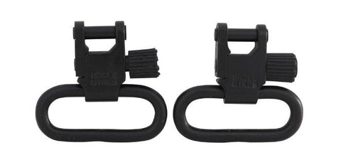 Uncle Mike's Quick Detachable Super Sling Swivel With Tri-Lock 1" Loops Set (1403-2)