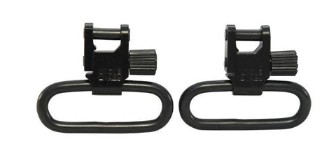 Uncle Mike's Quick Detachable Super Sling Swivel With Tri-Lock 1-1/4" Loops Set (1403-3)