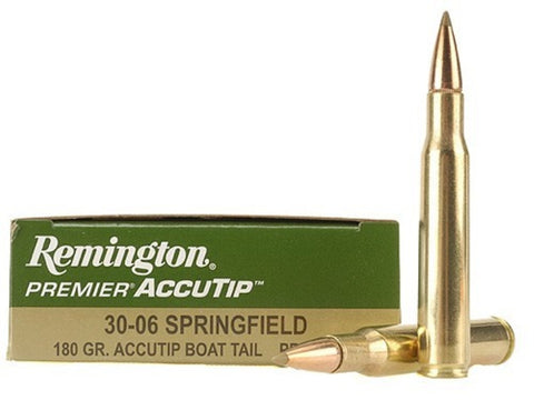 Remington Premier Ammunition 30-06 Springfield 180 Grain AccuTip Boat Tail (20pk)