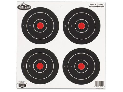 Birchwood Casey Dirty Bird 6" Bullseye Targets (12pk)