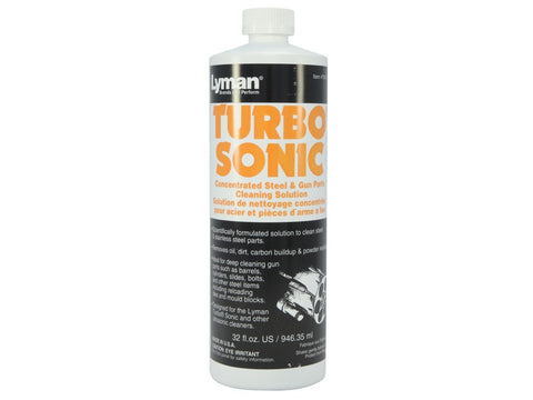 Lyman Turbo Sonic Ultrasonic Steel Cleaning Solution Liquid (16oz)