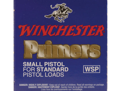 Winchester Small Pistol Primers #1-1/2 (100pk)