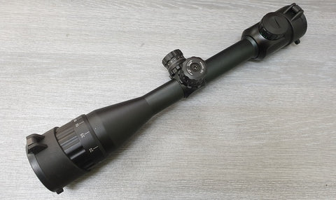 Nykron 4x40 Adjustable Objective  Mil Dot Reticle Rifle Scope (1644)