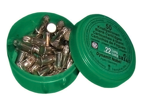 RWS Ammunition 22 Long Blank Cartridges (50pk)