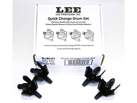 Lee Quick Change Powder Measure Drum Set