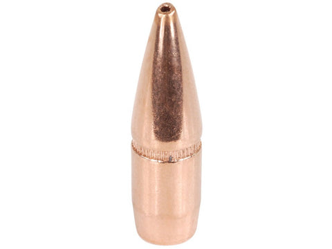 Hornady Match Bullets 6.8mm Remington SPC (277 Diameter) 110 Grain Hollow Point Boat Tail with Cannelure (100pk)