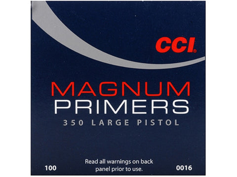 CCI Large Pistol Magnum Primers #350 (100pk)