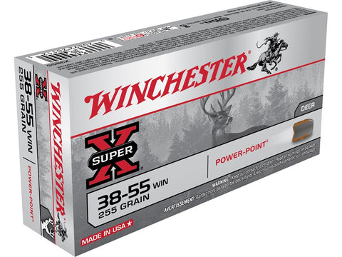 Winchester Super-X Ammunition 38-55 WCF 255 Grain Soft Point (20pk)