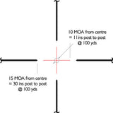 Hawke Vantage IR Rifle Scope 3-9×40 30/30 Center Cross (14220)