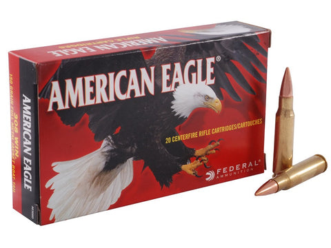 Federal American Eagle Ammunition 308 Winchester 150 Grain FMJt (20pk) - Super Special (AE308D)