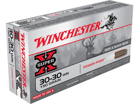 Winchester 30-30 Winchester Ammunition 150 Grain Power-Point (20pk) (X30306)