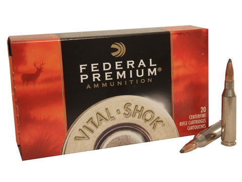 Federal Premium Vital-Shok Ammunition 260 Remington 140 Grain Sierra GameKing Boat Tail (20pk)