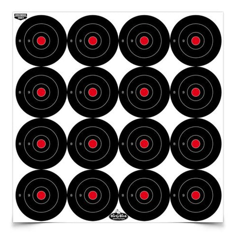 Birchwood Casey 3" Bull's-Eye Target, 192 Targets (35309)