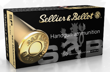 Sellier & Bellot 357 Magnum Ammunition 158 Grain Soft Point (50pk)