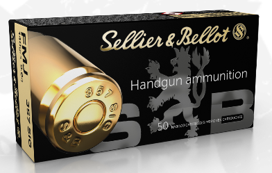 Sellier & Bellot 357 Sig Ammunition 140 Grain Full Metal Jacket (50pk)