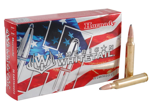 Hornady American Whitetail Ammunition 300 Winchester Magnum 150 Grain Interlock Spire Point (20pk)