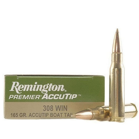 Remington Premier Ammunition 308 Winchester 165 Grain Accutip (20pk)