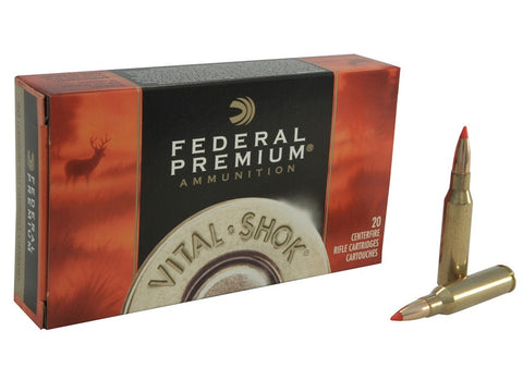 Federal Premium Vital-Shok Ammunition 7mm-08 Remington 140 Grain Nosler Ballistic Tip (20pk)