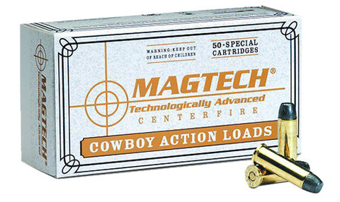Magtech 38 Special Ammunition 158 Grain Lead Flat Nose (50pk)
