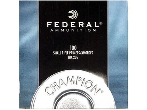 Federal Small Rifle Primers #205 (100pk)
