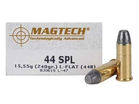 Magtech 44 Special Ammunition 240 Grain Lead Flat Nose (50pk)