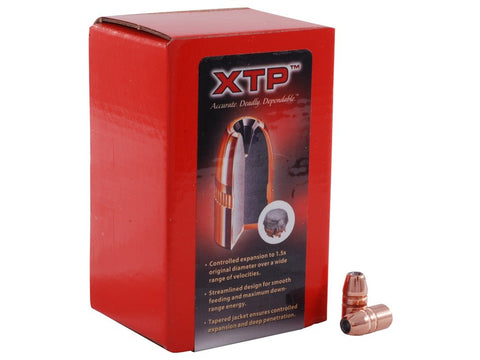 Hornady XTP Bullets 38 Caliber (357 Diameter) 180 Grain Jacketed Hollow Point (100pk)