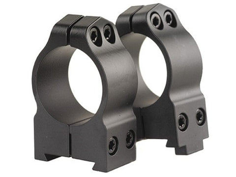 Warne Permanent-Attachable Ring Mounts CZ 550, BRNO 602 (19mm Dovetail) 1" Medium Matte