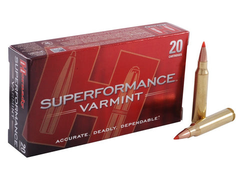 Hornady Superformance Varmint Ammunition 223 Remington 53 Grain V-Max (20pk)