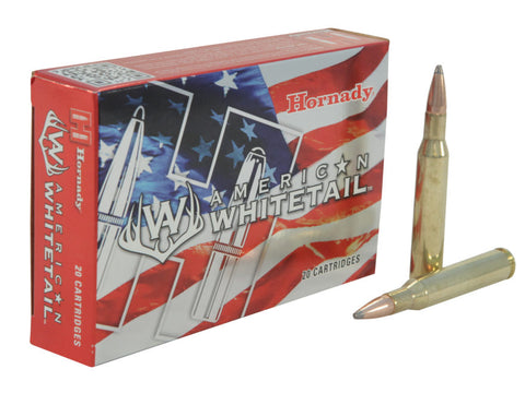 Hornady American Whitetail Ammunition 270 Winchester 130 Grain Interlock Spire Point (20pk)