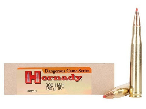 Hornady Custom Ammunition 300 H&H Magnum 180 Grain InterBond (20pk)