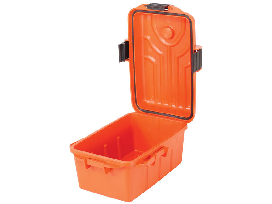 MTM Ammo Travel-Survivor Dry Box 10" x 7" x 5" Plastic Orange