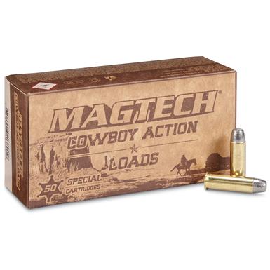 Magtech Cowboy Action Loads Ammunition 38 Special 125 Grain Lead Flat Nose (50pk)