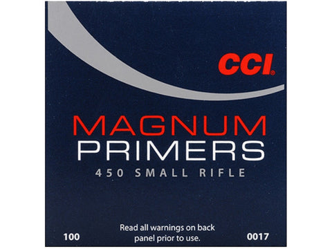 CCI Small Rifle Magnum Primers #450 (100pk)