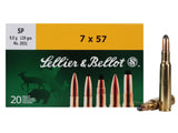Sellier & Bellot Ammunition  7x57 139 Grain Soft Point (20pk)