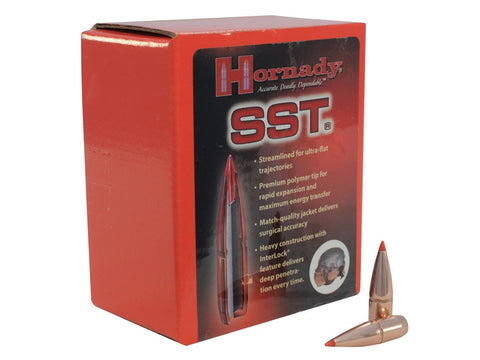 Hornady SST InterLock Bullets 338 Caliber (338 Diameter) 200 Grain SST Boat Tail (100pk)