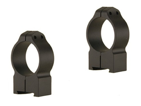 Warne Permanent-Attachable Ring Mounts CZ 550, BRNO 602 (19mm Dovetail) 30mm High Matte