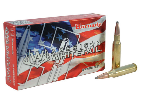 Hornady American Whitetail Ammunition 7mm-08 Remington 139 Grain Interlock Spire Point (20pk)