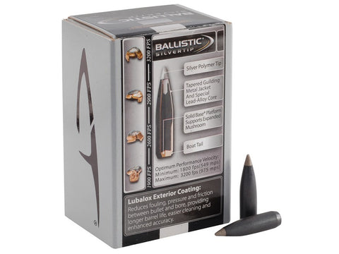 Nosler Combined Technology Ballistic Silvertip Hunting Bullets 7mm (284 Diameter) 140 Grain Boat Tail (50pk)