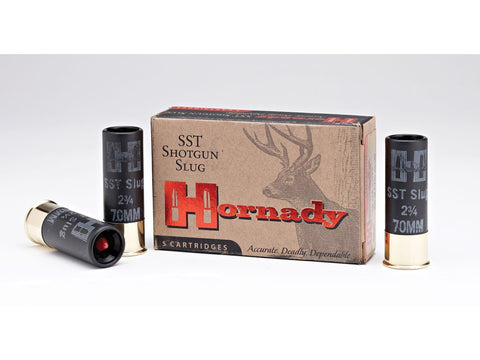 Hornady Ammunition 12 Gauge 2-3/4" 300 Grain SST Sabot Slug (5pk)