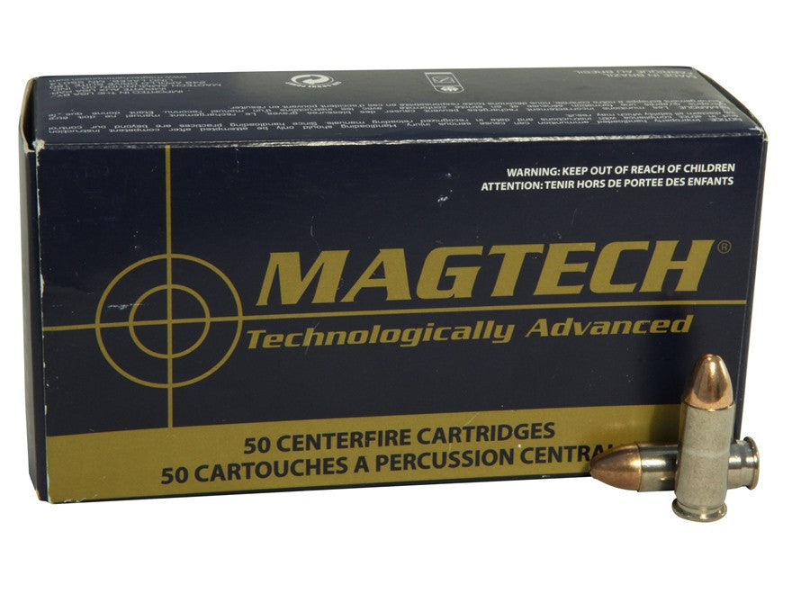 Magtech Ammunition 38 Super Auto + P 130 Grain Full Metal Jacket (50pk)