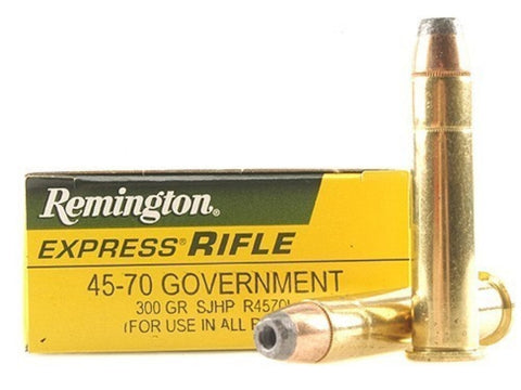 Remington Express Ammunition 45-70 Government 300 Grain Semi-Jacketed Hollow Point For Use In All Firearms(20pk)