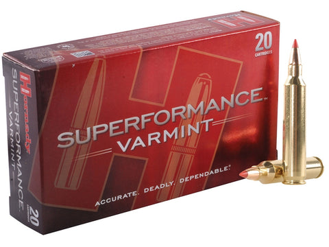 Hornady Superformance Varmint Ammunition 204 Ruger 40 Grain V-Max (20pk)