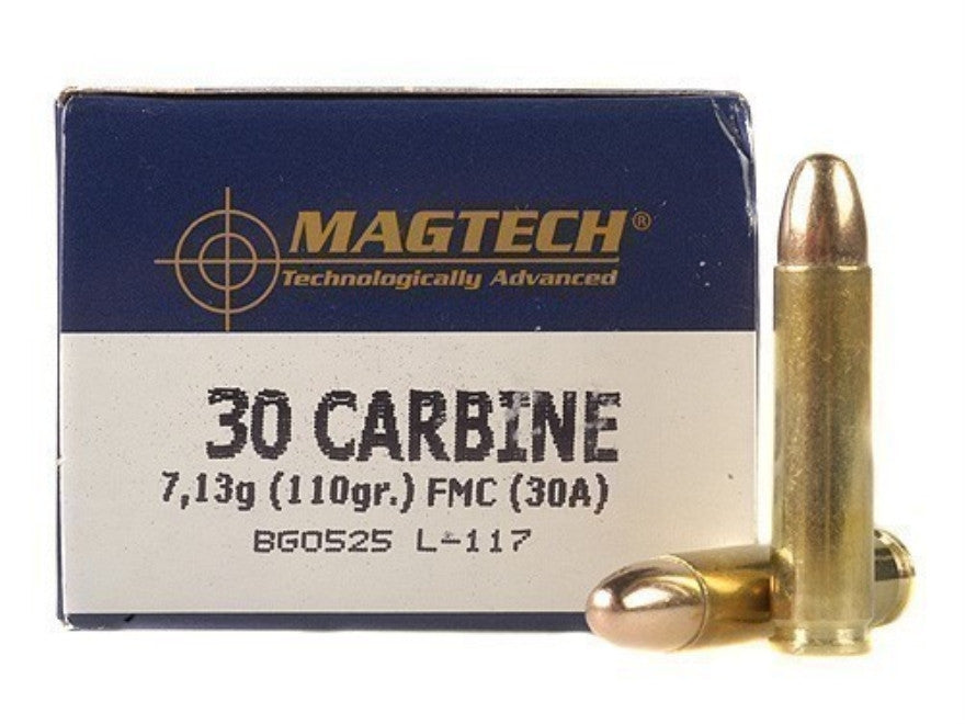 Magtech Ammunition 30 Carbine 110 Grain Full Metal Jacket (50pk)