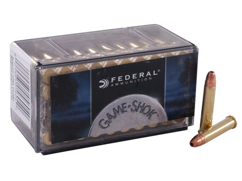 Federal Game-Shok Ammunition 22 Winchester Magnum Rimfire (WMR) (22Mag) 50 Grain Jacketed Hollow Point (JHP) (50pk)